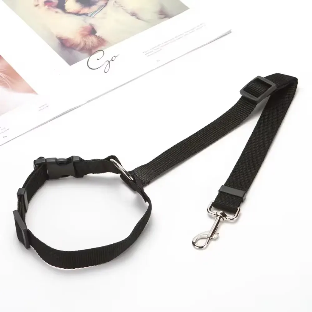 Adjustable Nylon Dog Seat Belt and Harness for Safe and Comfortable Travel - Image 4