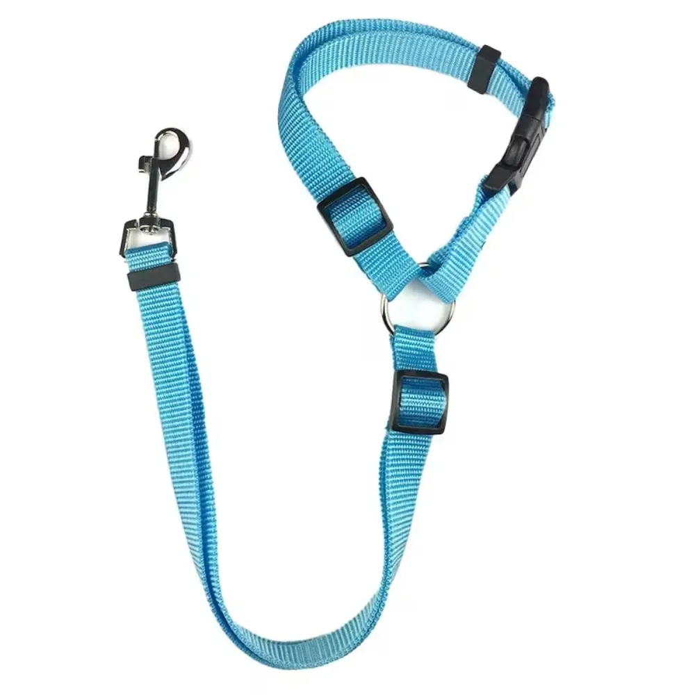 Adjustable Nylon Dog Seat Belt and Harness for Safe and Comfortable Travel - Image 5