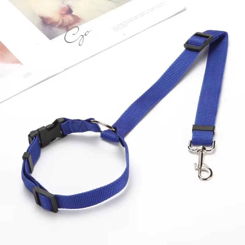 Adjustable Nylon Dog Seat Belt and Harness for Safe and Comfortable Travel - Image 8
