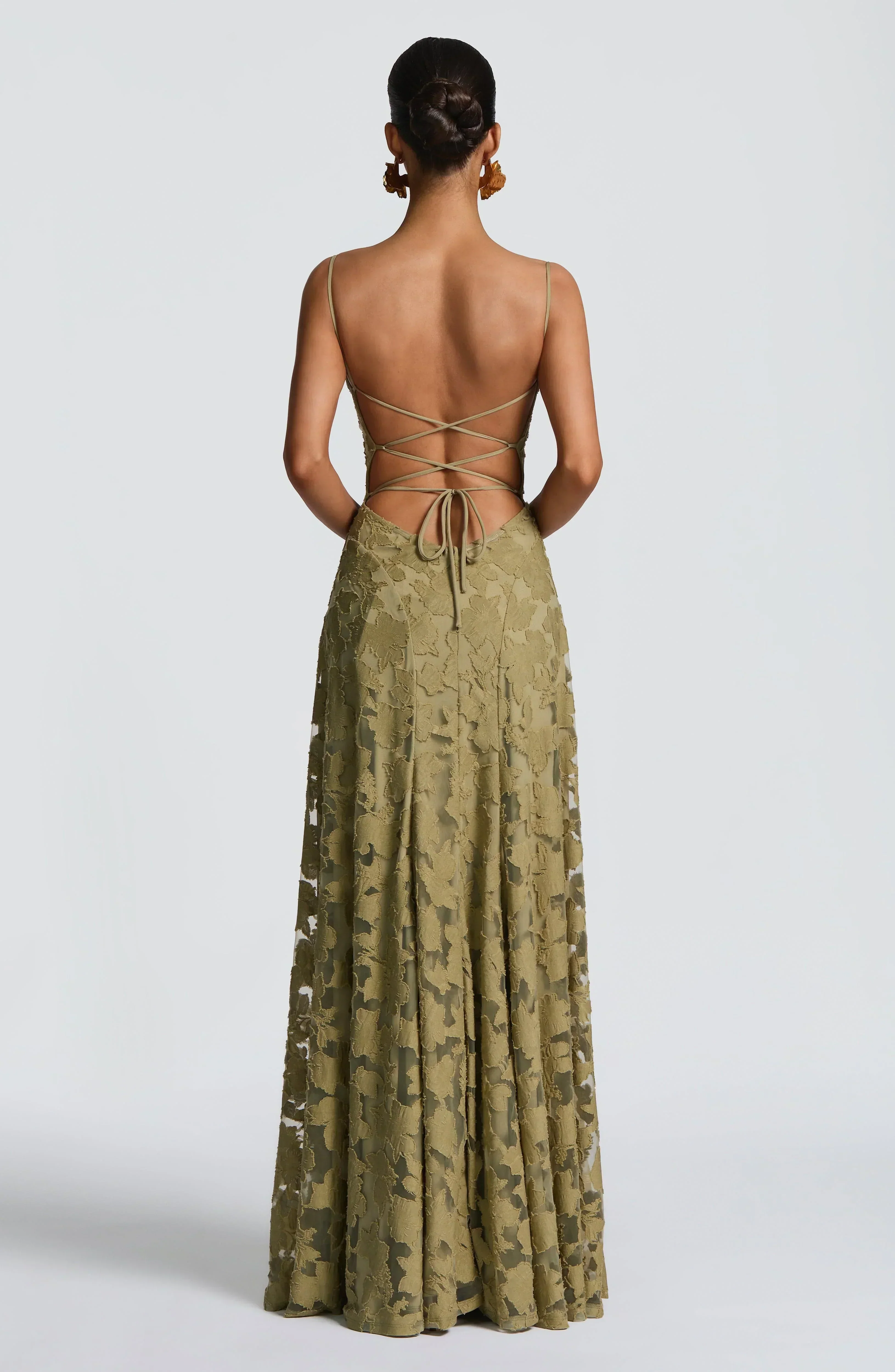 Aveline |Elegant Lace Corset Maxi Dress - Glamorous Evening Gown - Image 10