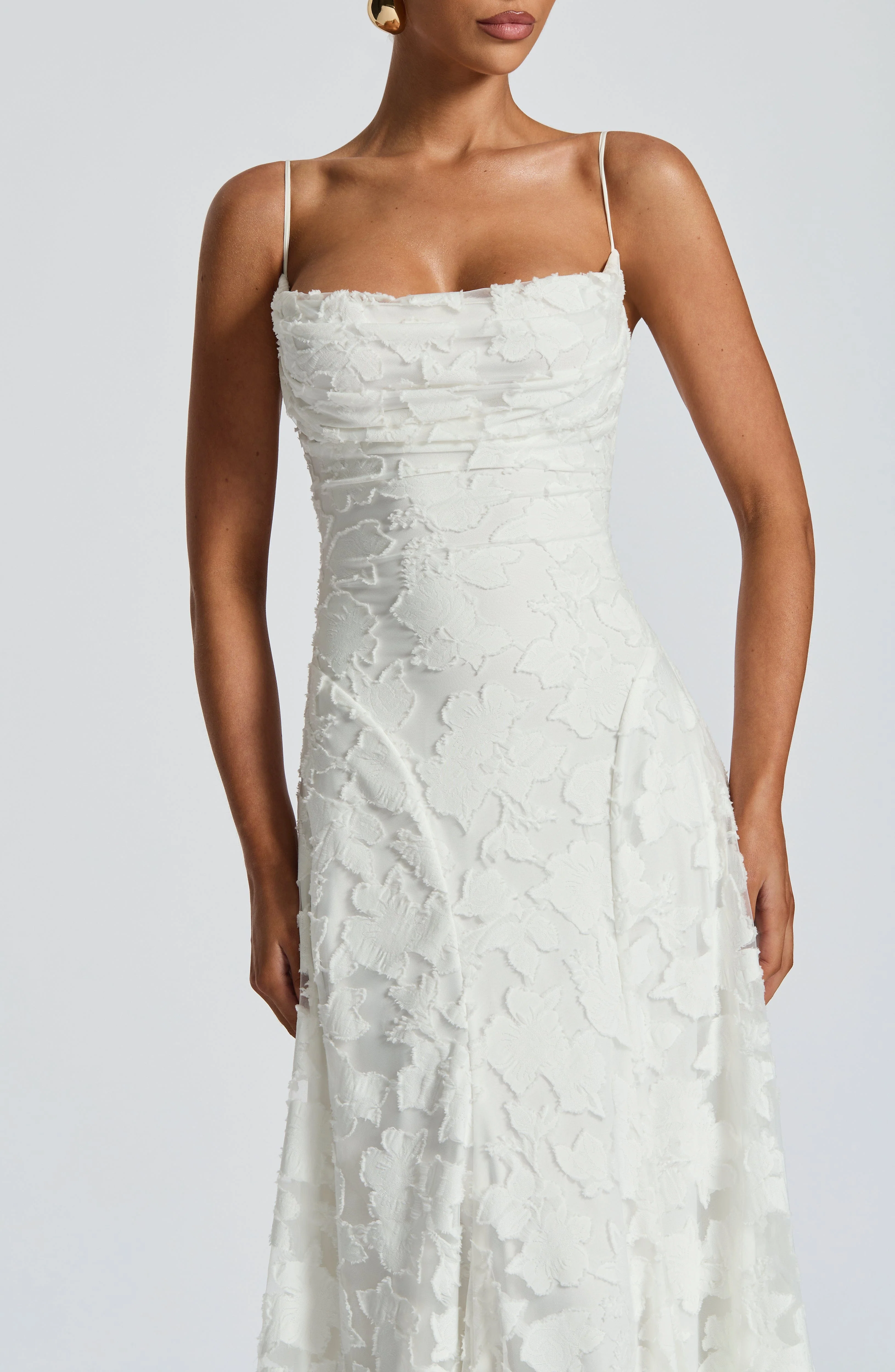 Aveline |Elegant Lace Corset Maxi Dress - Glamorous Evening Gown - Image 11