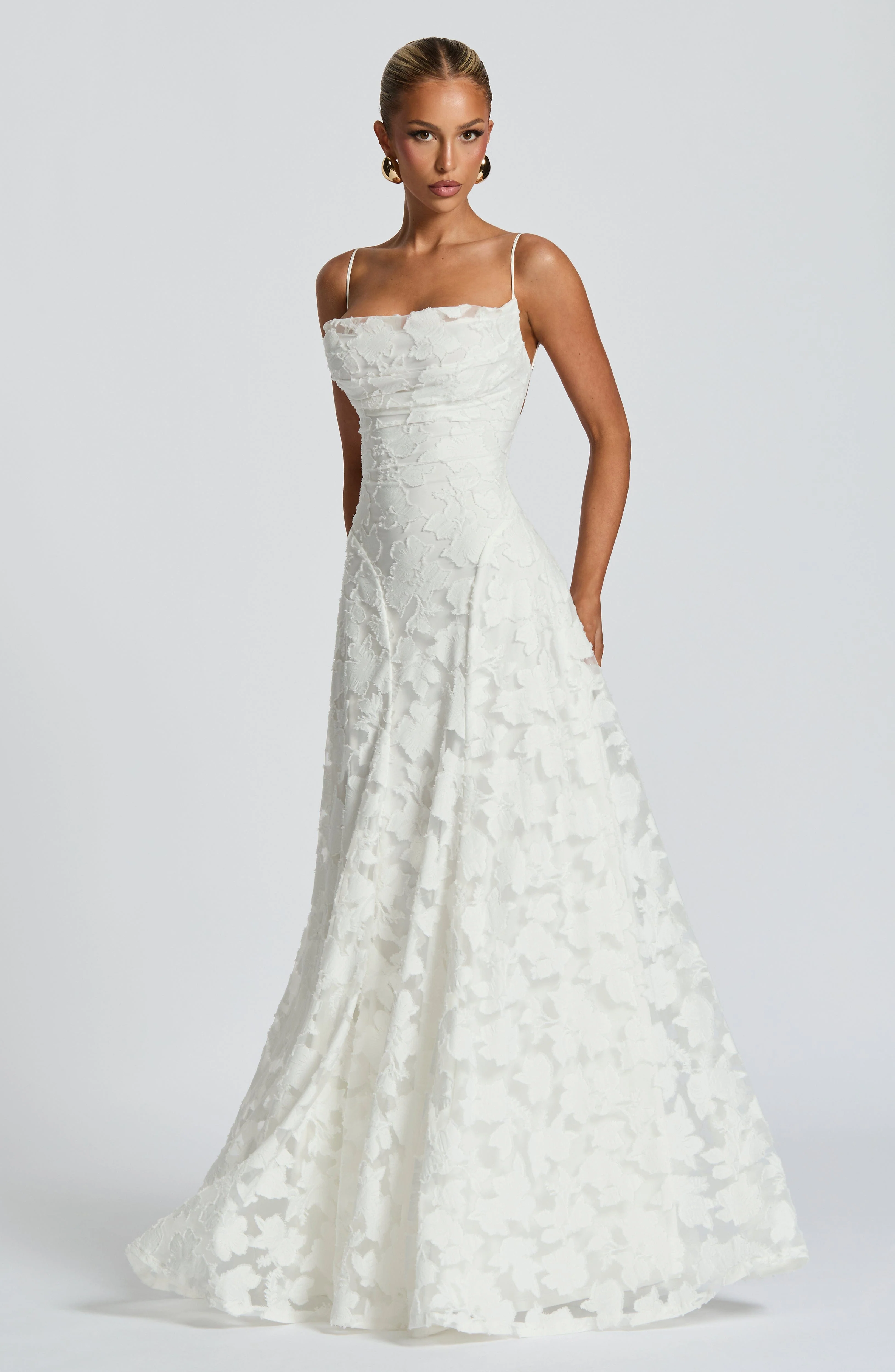 Aveline |Elegant Lace Corset Maxi Dress - Glamorous Evening Gown - Image 12