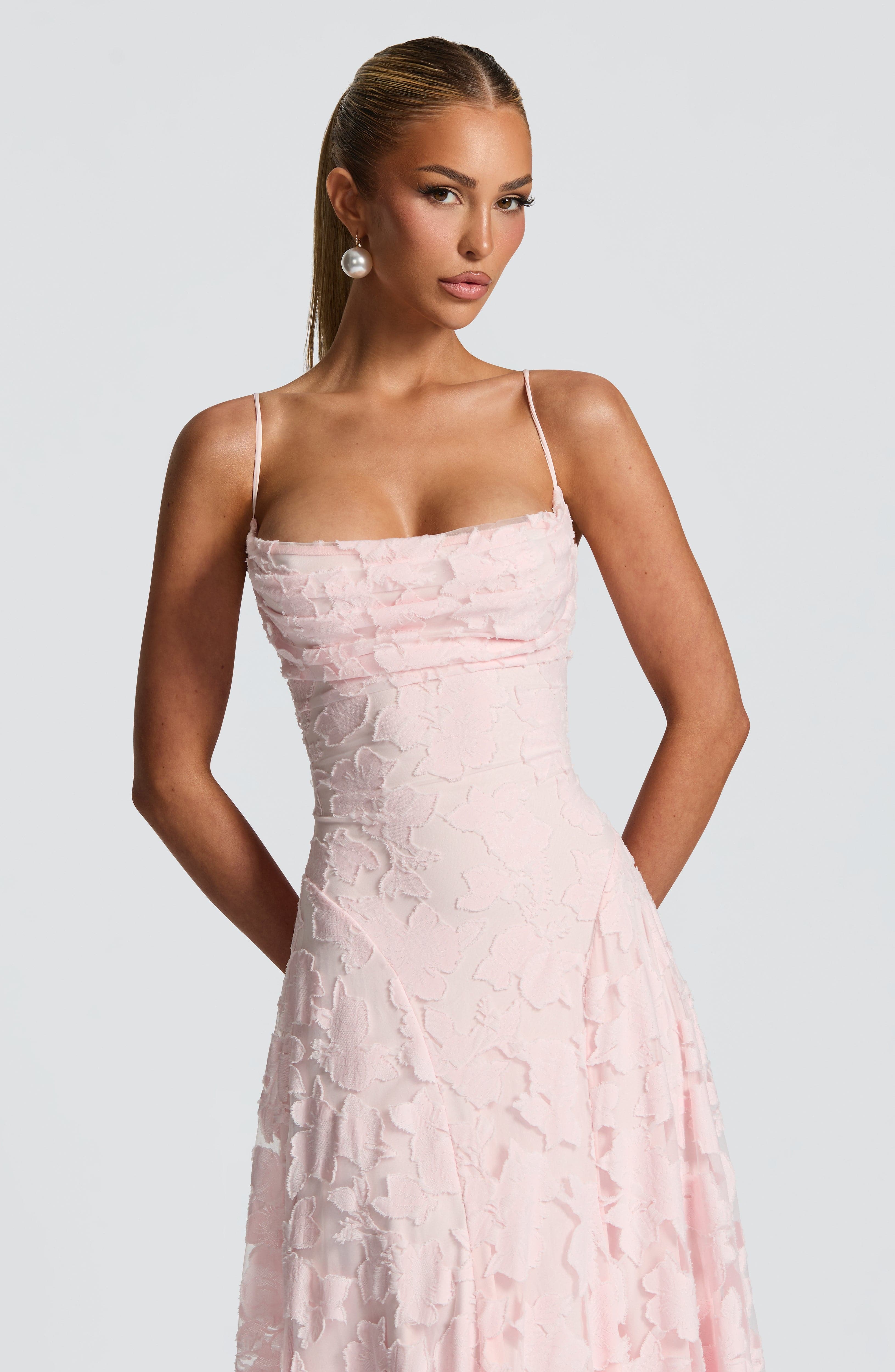 Aveline |Elegant Lace Corset Maxi Dress - Glamorous Evening Gown - Image 14