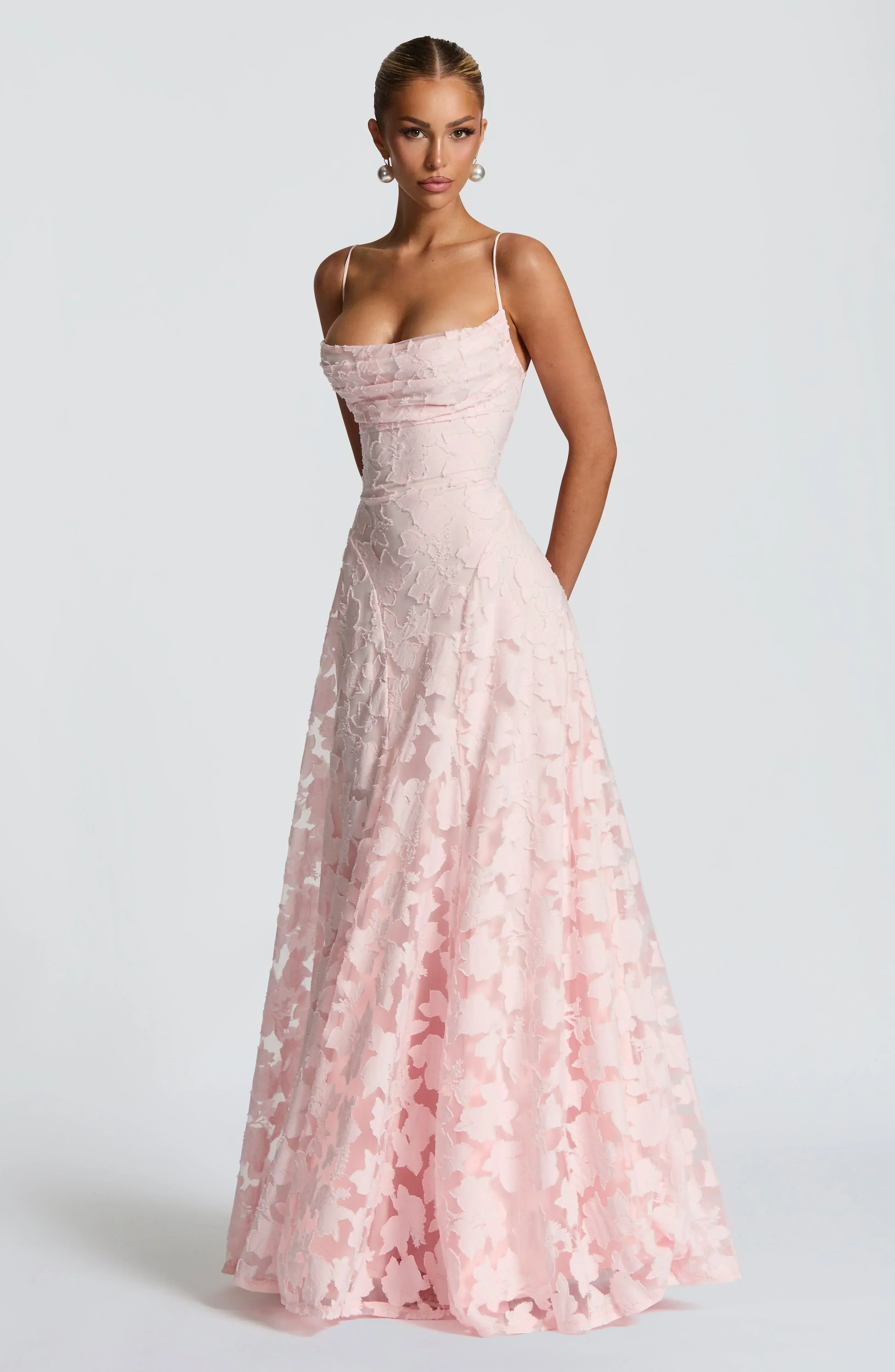 Aveline |Elegant Lace Corset Maxi Dress - Glamorous Evening Gown - Image 15