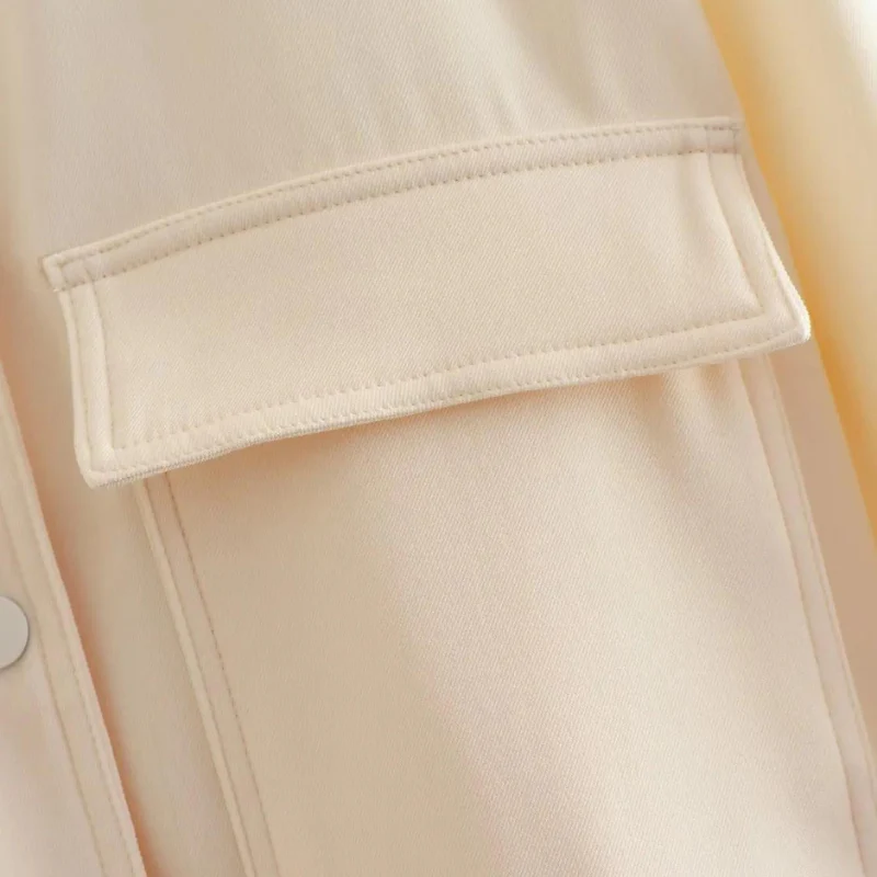 Belle Couture | Stylish Bomber Jacket with Practical Pockets - Regular Fit - Essential for Your Wardrobe - Image 5
