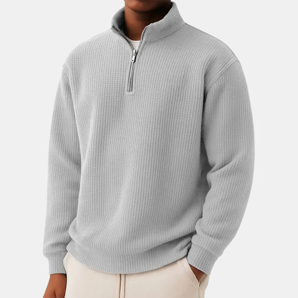 Carter Timeless Knit Quarter-Zip Pullover - Image 5