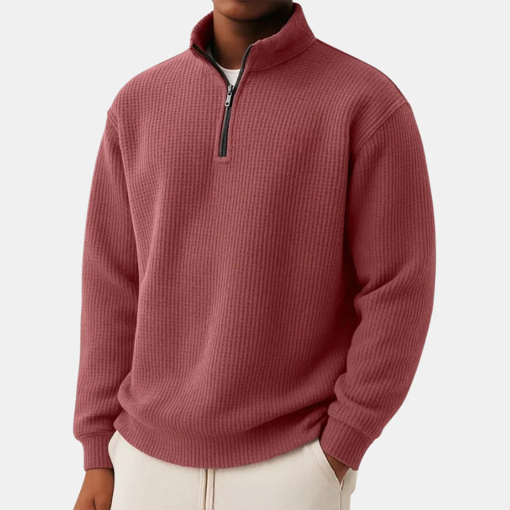 Carter Timeless Knit Quarter-Zip Pullover - Image 8