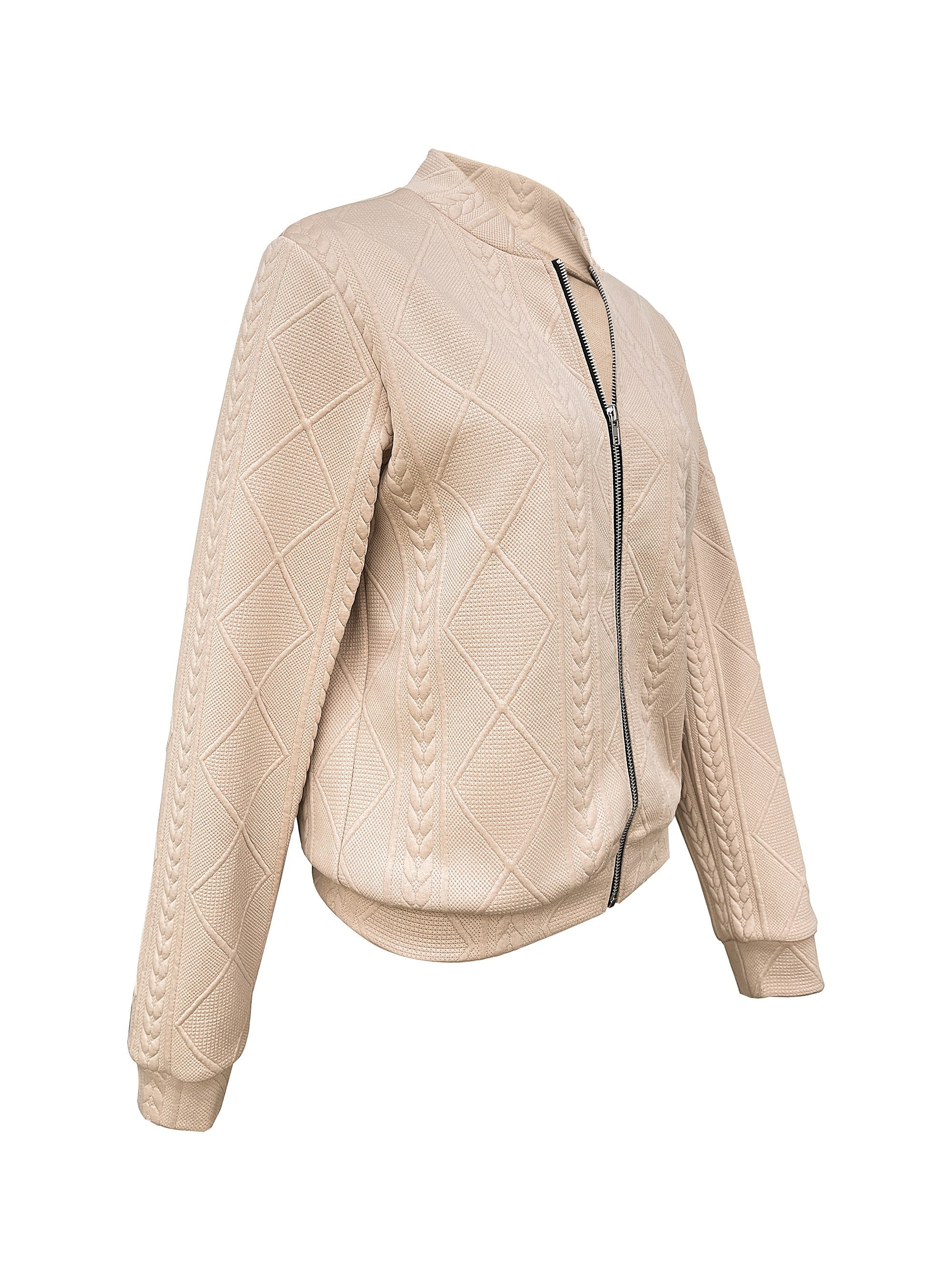 Emma | Elegant jacket with zipper - Image 4