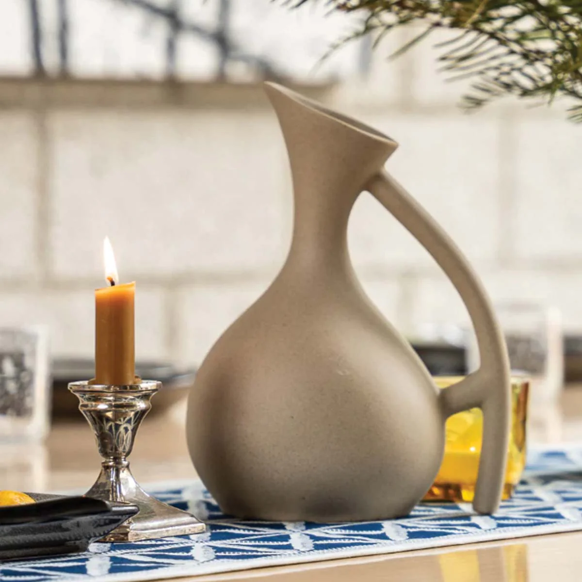 Handmade Ceramic Pitcher - Image 7