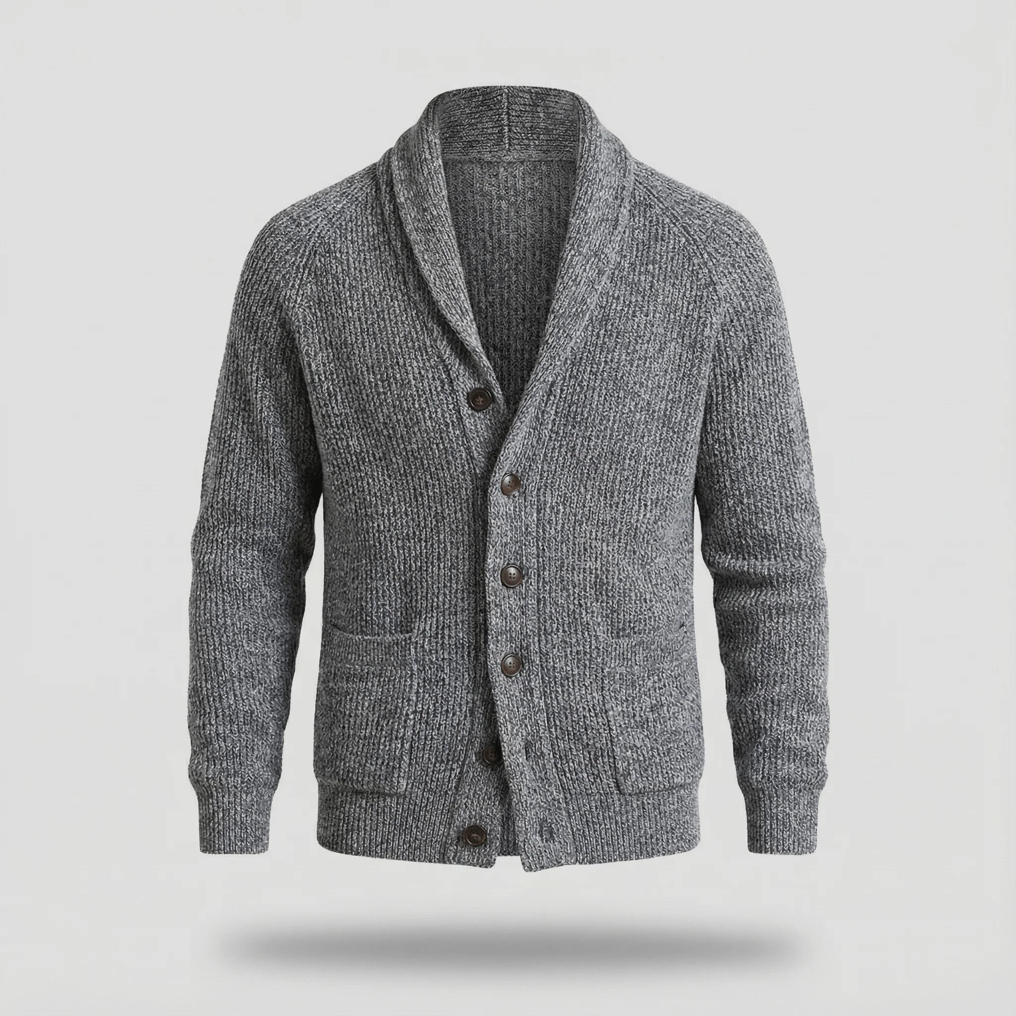 Henry Men's Cozy Cardigan Sweater - Classic Knit - Image 5