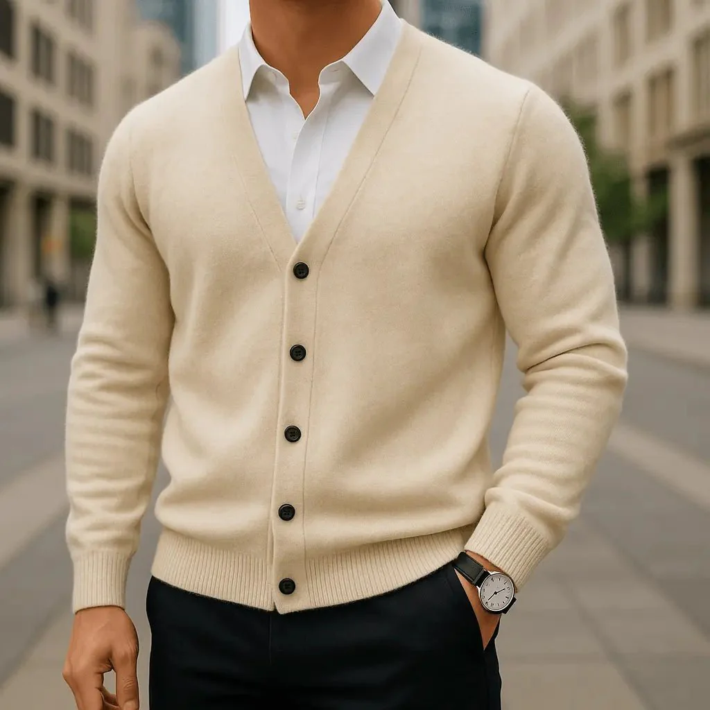 Lucas | Men's Casual Cardigan for Everyday Comfort and Style - Image 8