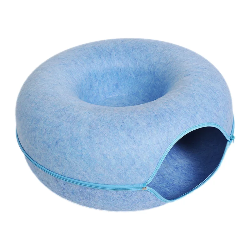 Luxe Cat Bed for Two with Interactive Tunnel for extra comfort and fun - Image 5