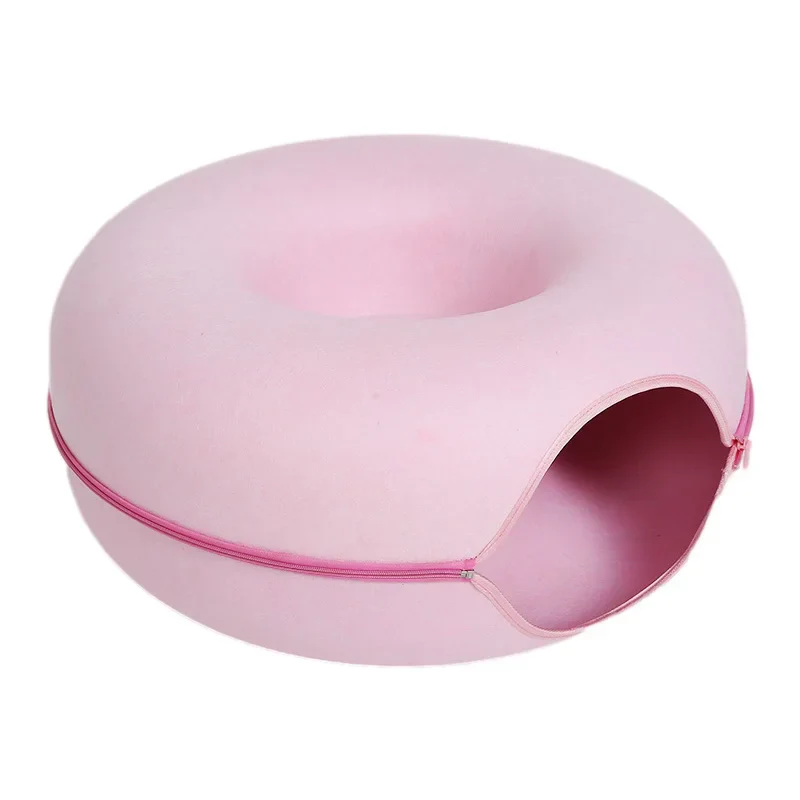 Luxe Cat Bed for Two with Interactive Tunnel for extra comfort and fun - Image 7