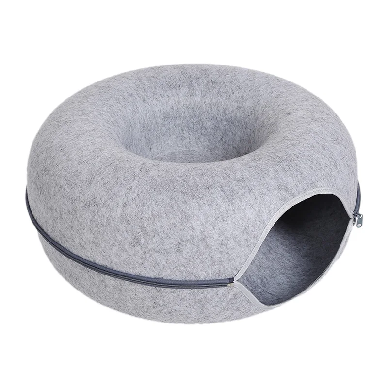 Luxe Cat Bed for Two with Interactive Tunnel for extra comfort and fun - Image 8