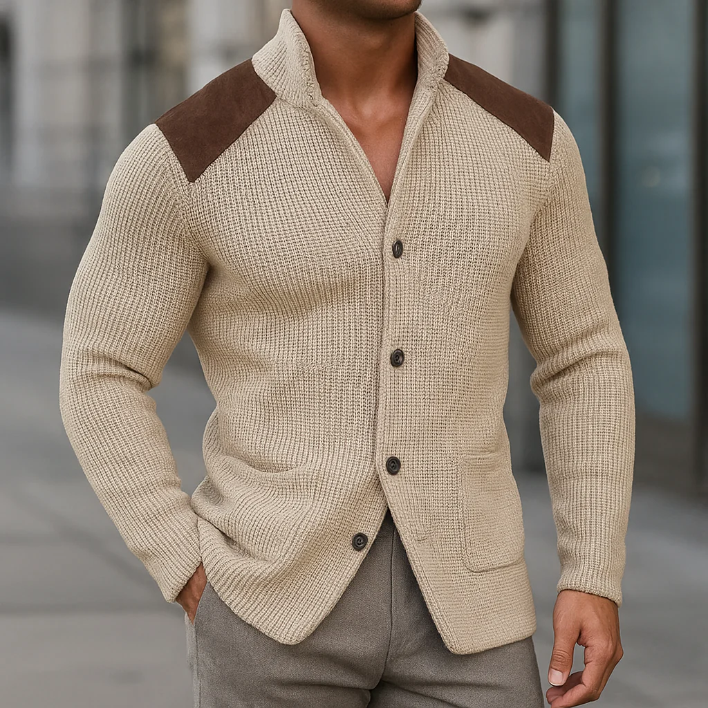 ROMA Textured Knit Cardigan - Cozy Comfort & Modern Style - Image 6